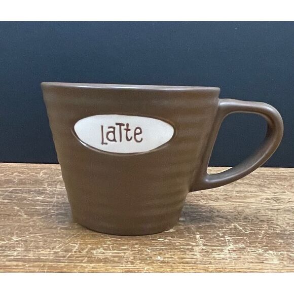 Starbucks Latte Brown 9 oz. Mug. - Picture 2 of 4
